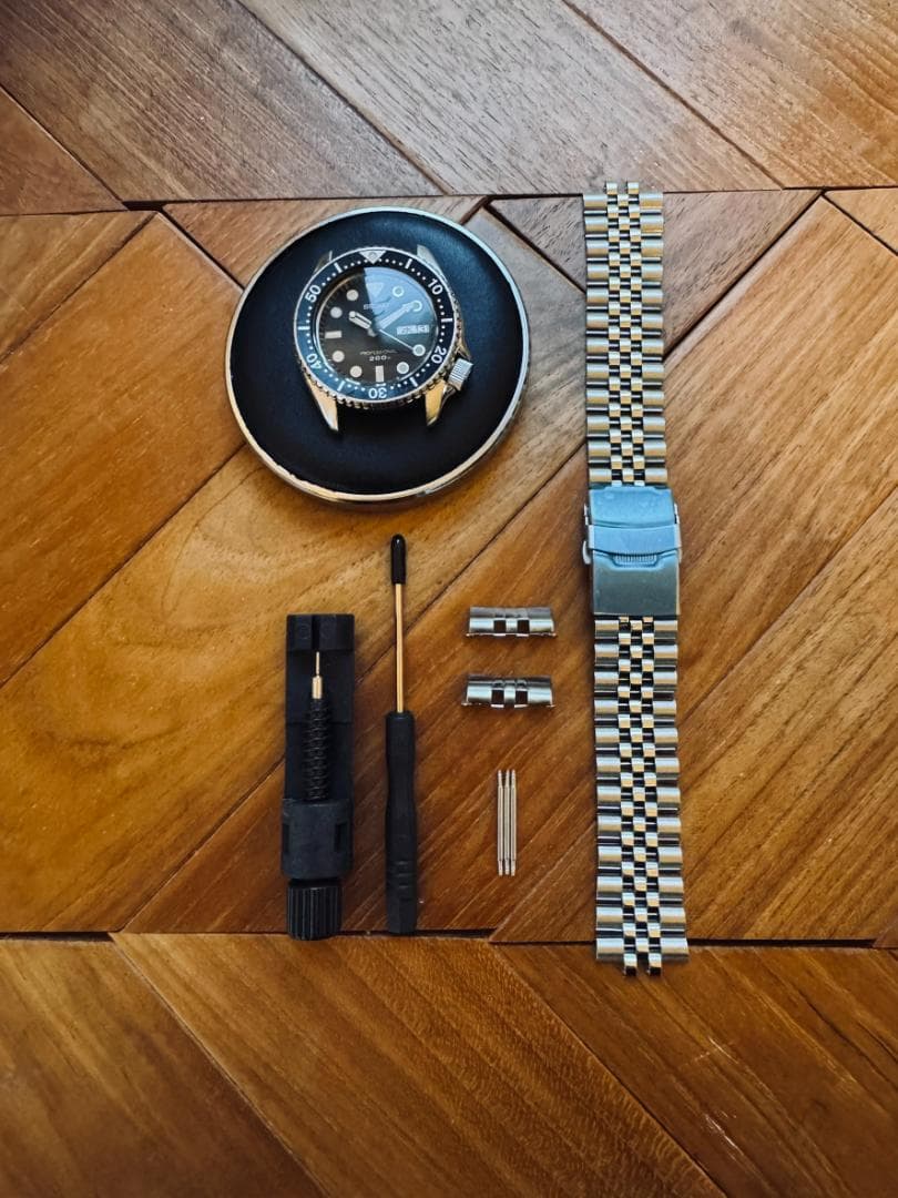 SEIKO 7C43-6010 セイコーダイバー レトロ ジュビリーブレス