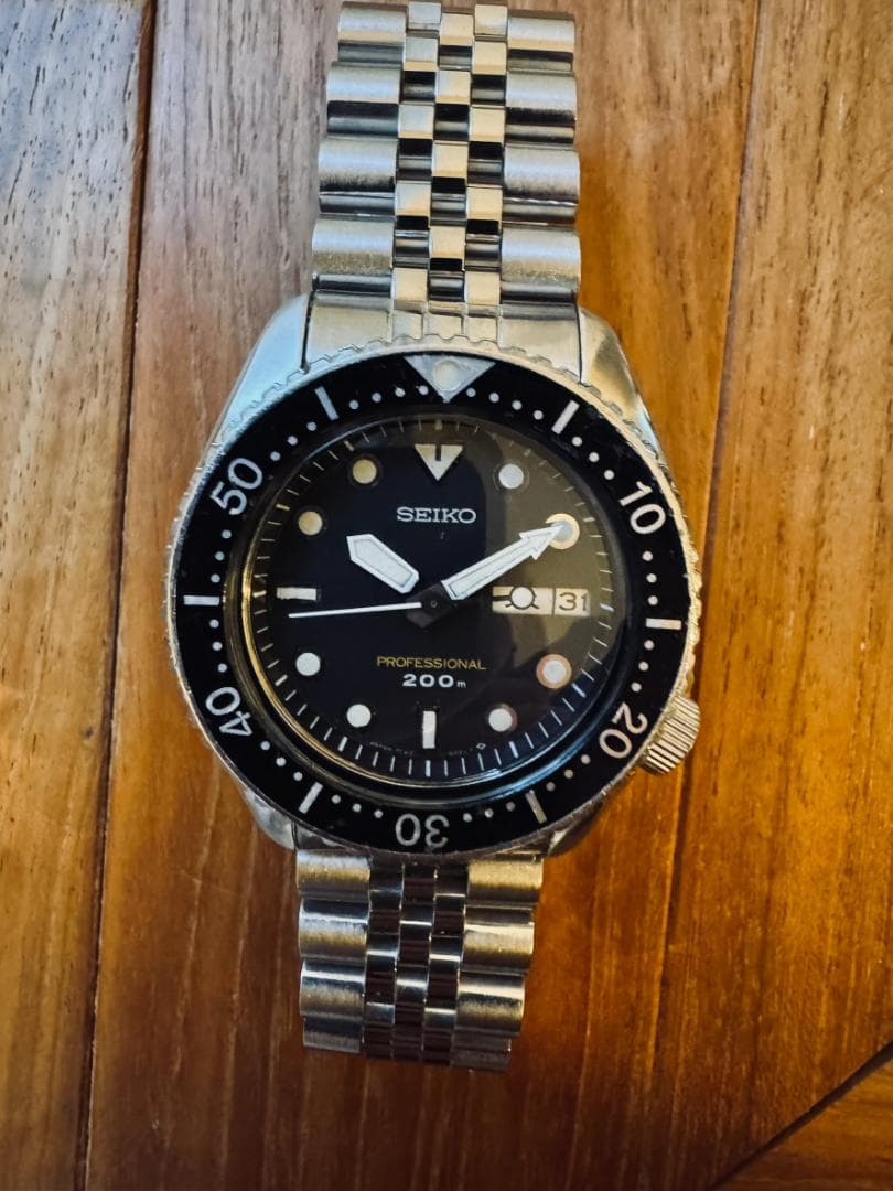 SEIKO 7C43-6010 セイコーダイバー レトロ ジュビリーブレス