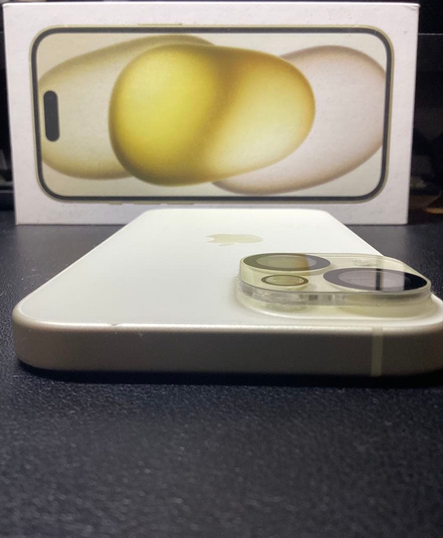 Apple iPhone 15 256gb イエロー　ジャンク品