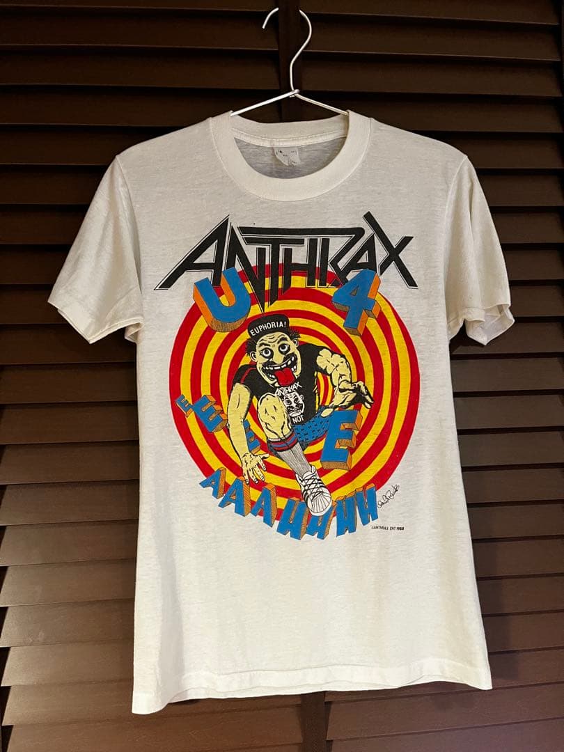 ベンツANTHRAX 1988ツアーTシャツ