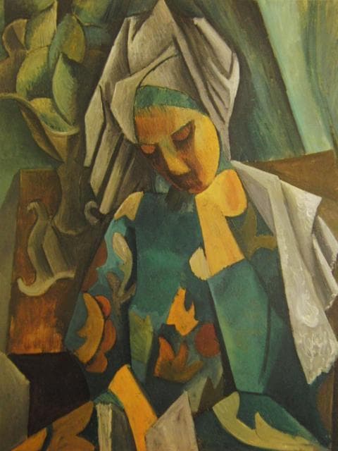 PICASSO【女王イザボー】、高級画集画、状態良好、新品高級額装付