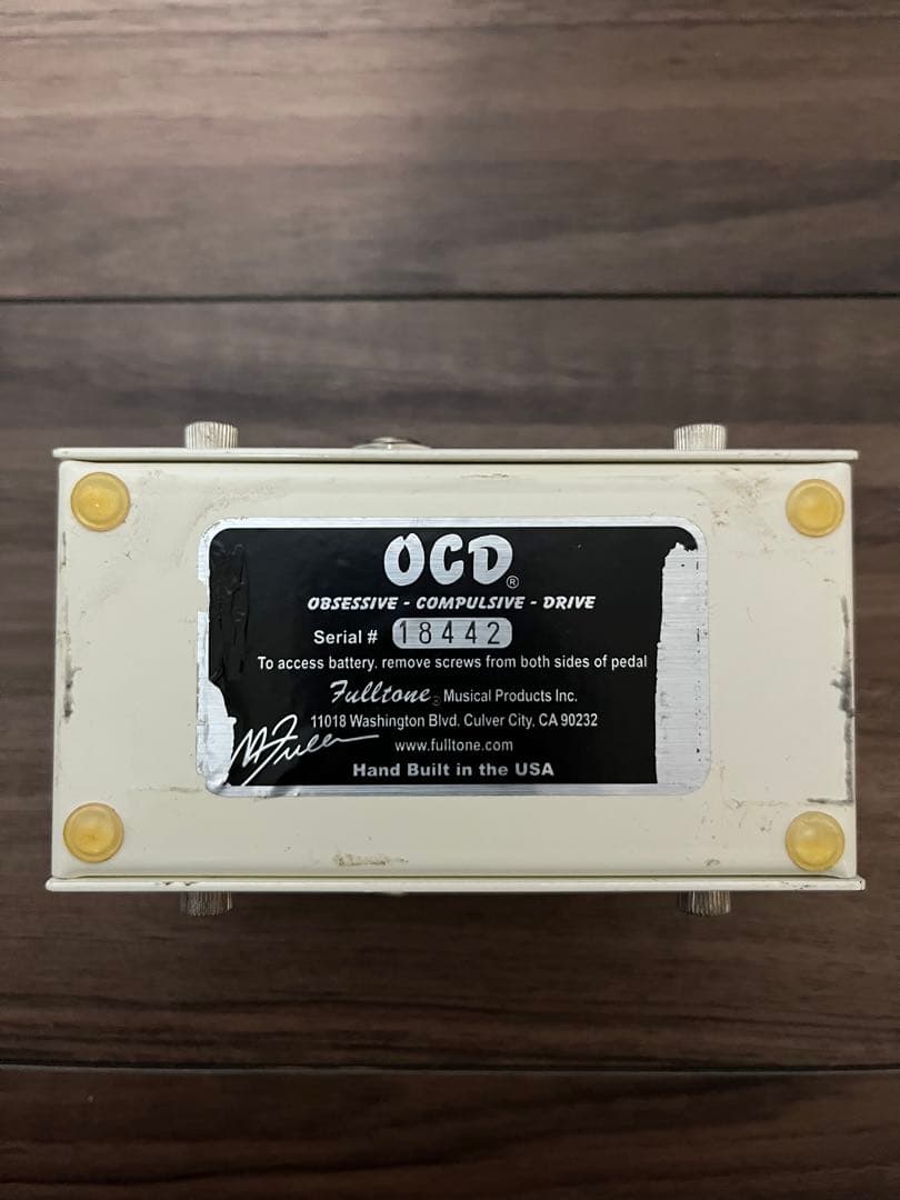 Fulltone OCD v1.4 オーバードライブ エフェクター