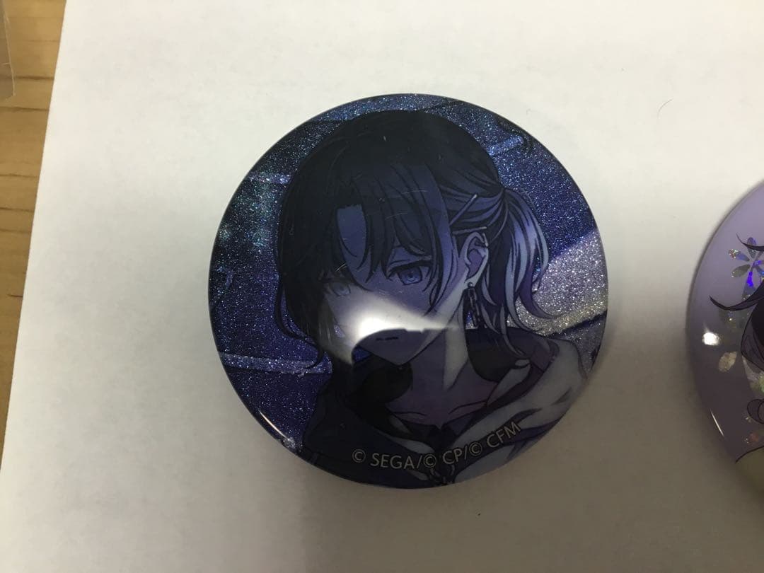 朝比奈まふゆ グリッター缶バッジ スクエア缶バッジ・カードセット