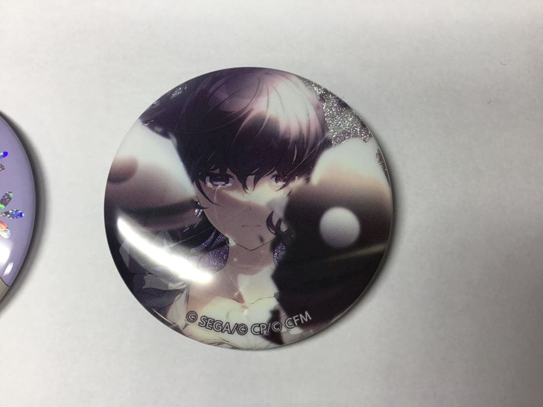 朝比奈まふゆ グリッター缶バッジ スクエア缶バッジ・カードセット