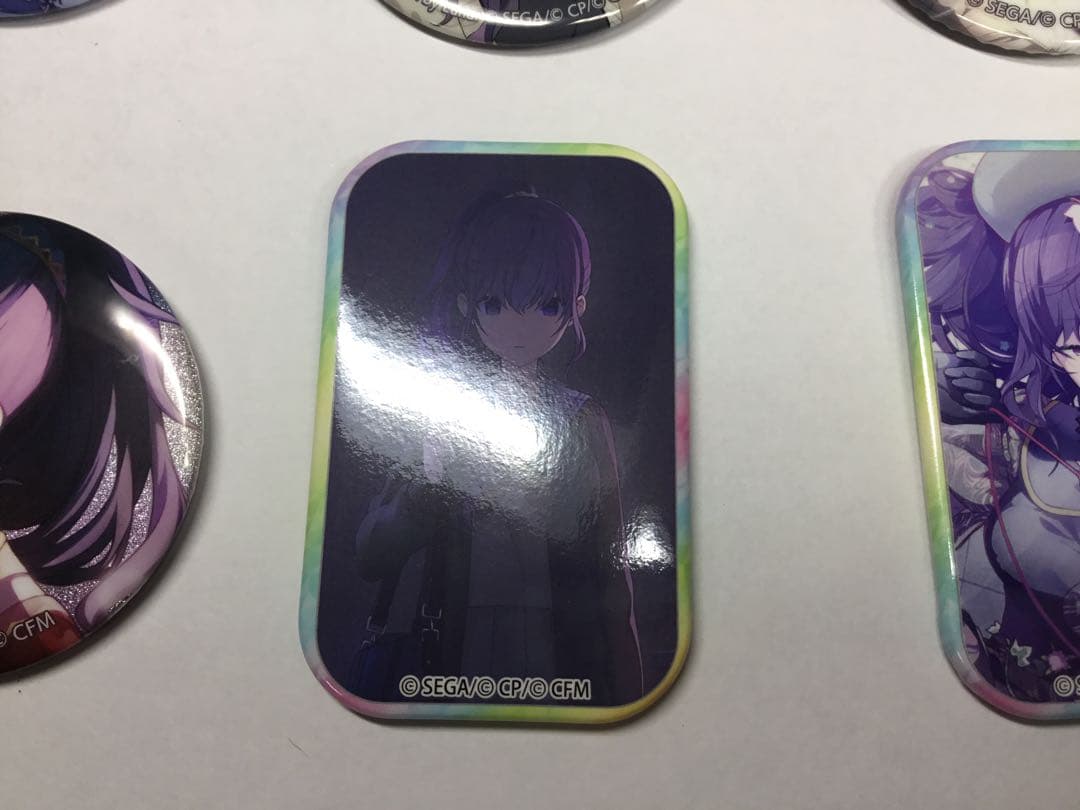 朝比奈まふゆ グリッター缶バッジ スクエア缶バッジ・カードセット
