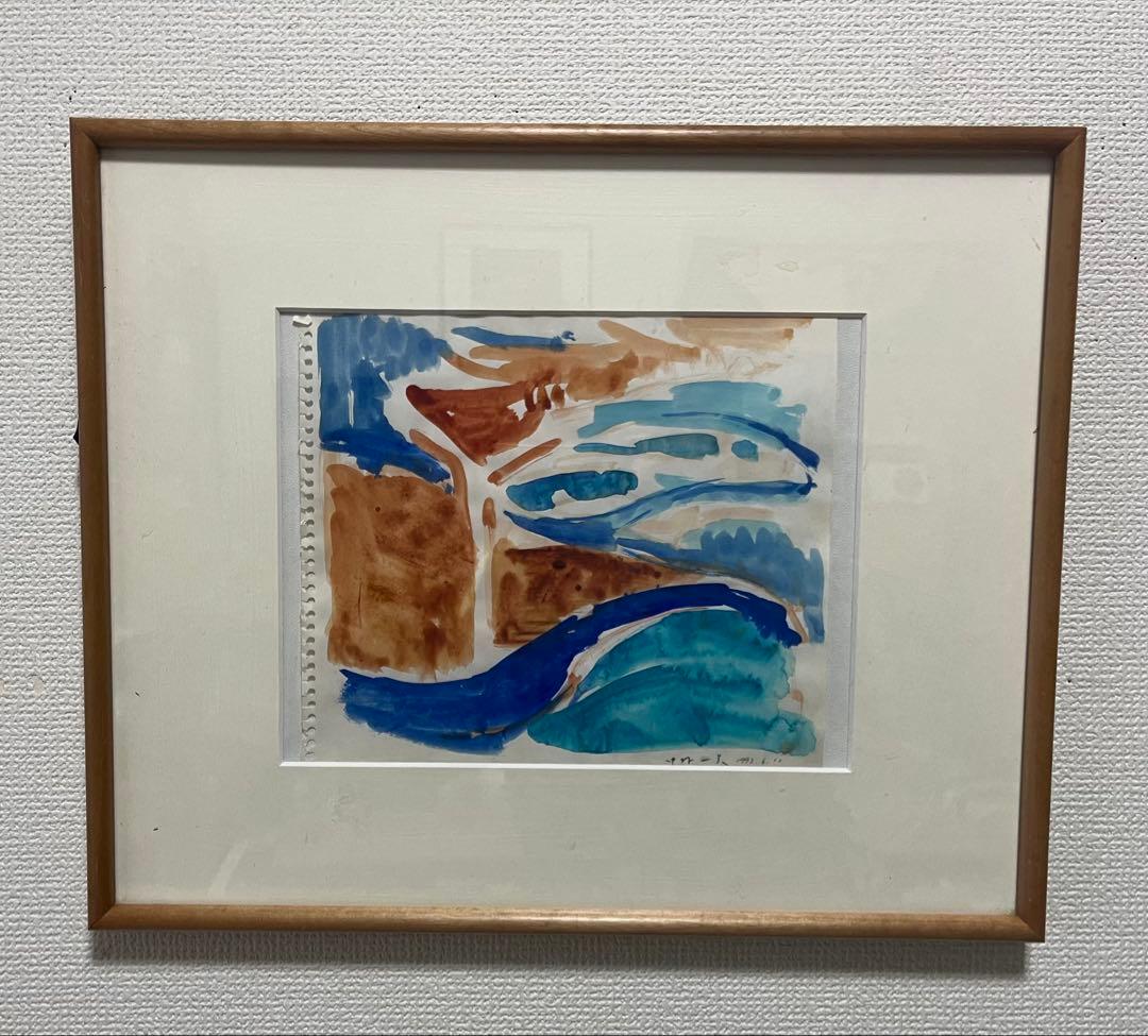 【真作】中村一美 ドローイング （検 村上隆 奈良美智 草間彌生 今井麗 花井祐