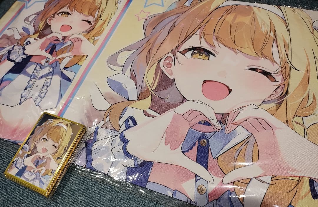 学マス 藤田ことね スリーブ プレマ 白詰草 ハート