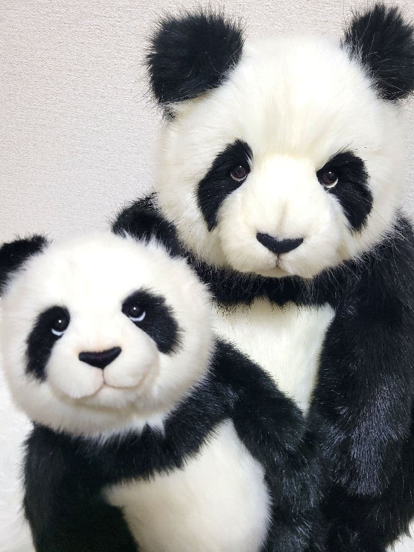 チャーリーベアーズ テディベア アーティスト パンダ親子 ぬいぐるみ
