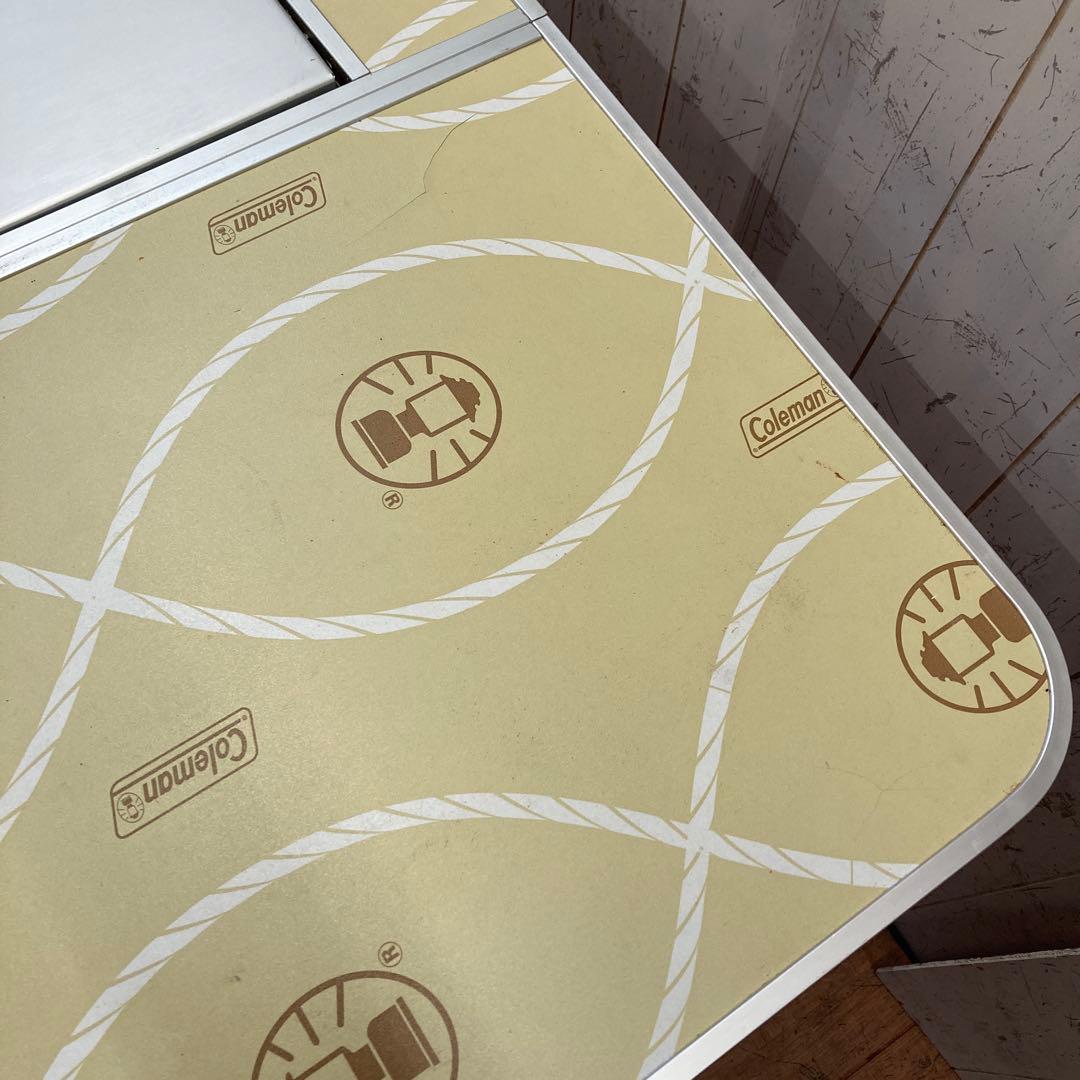 コールマン アウトドアテーブル グリルラック バーベキュー スリム 三つ折り