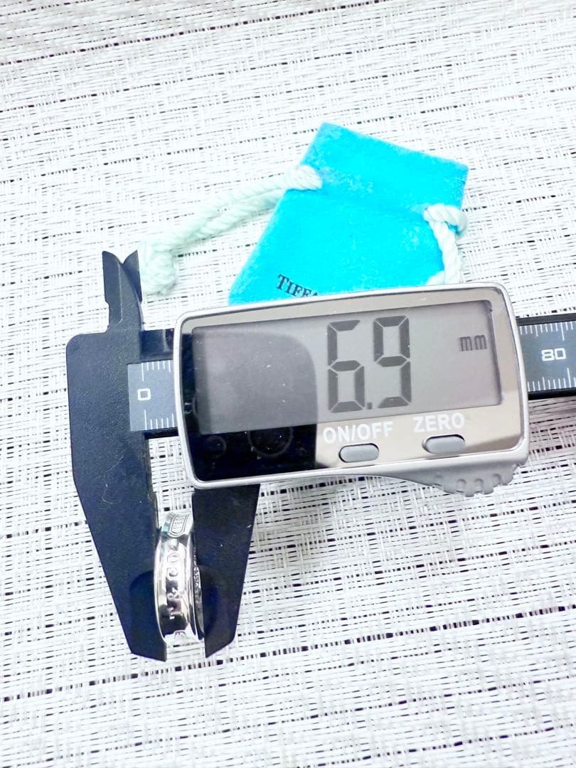 ティファニー　ナローリング　指輪　16.5号　研磨済み　1837 TIFFANY