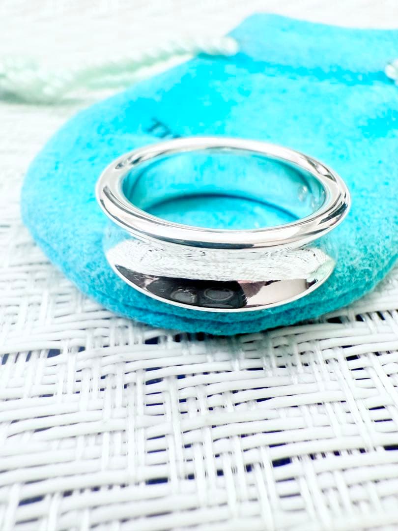 ティファニー　ナローリング　指輪　16.5号　研磨済み　1837 TIFFANY