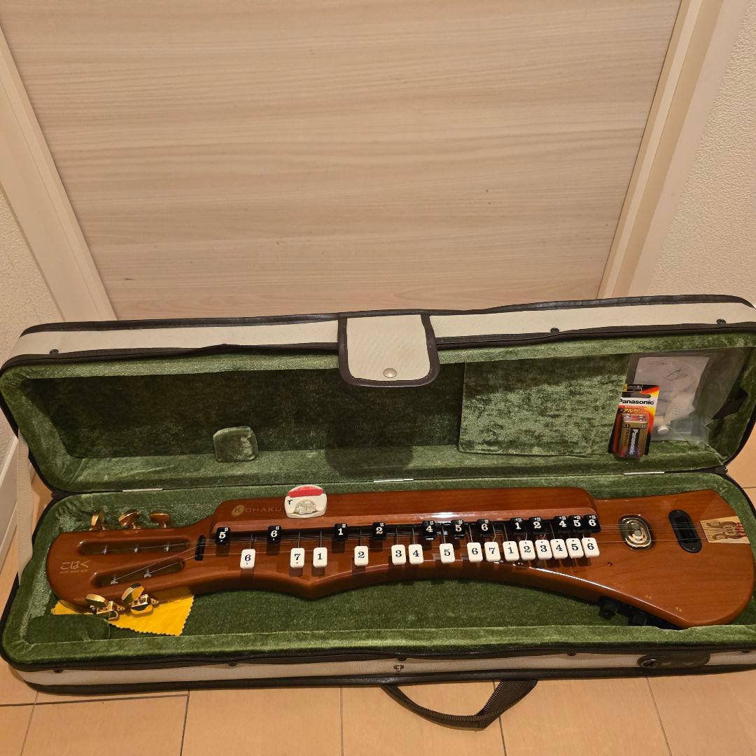 SUZUKI 電気大正琴こはく　KOHAKUCHK-1ソプラノ美品