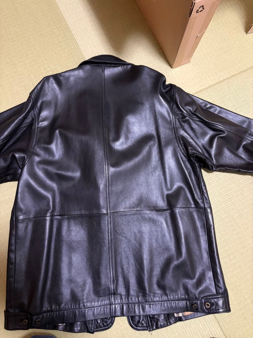 Burberry レザージャケット