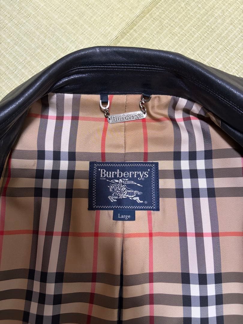 Burberry レザージャケット