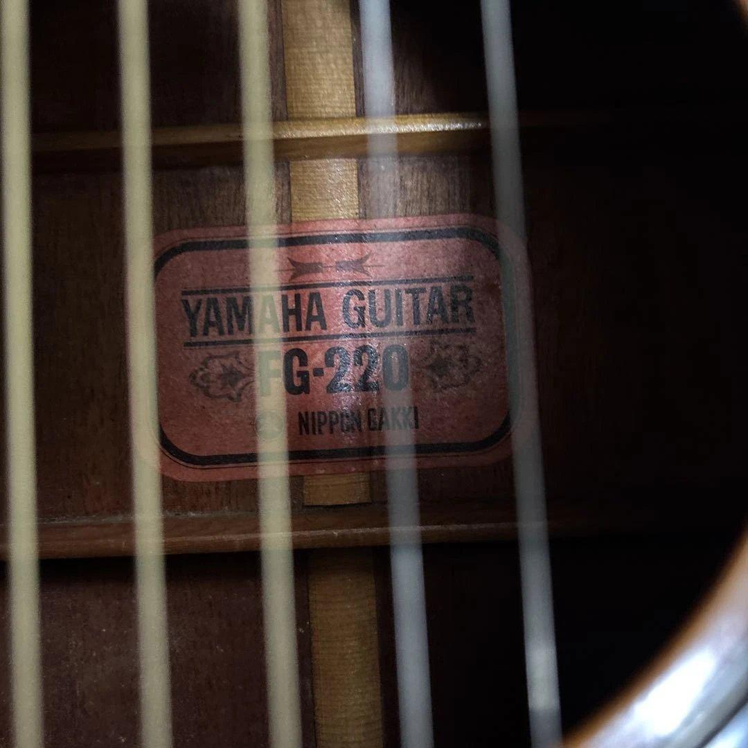 ヤマハFG-220 ビンテージ弦高調整済
