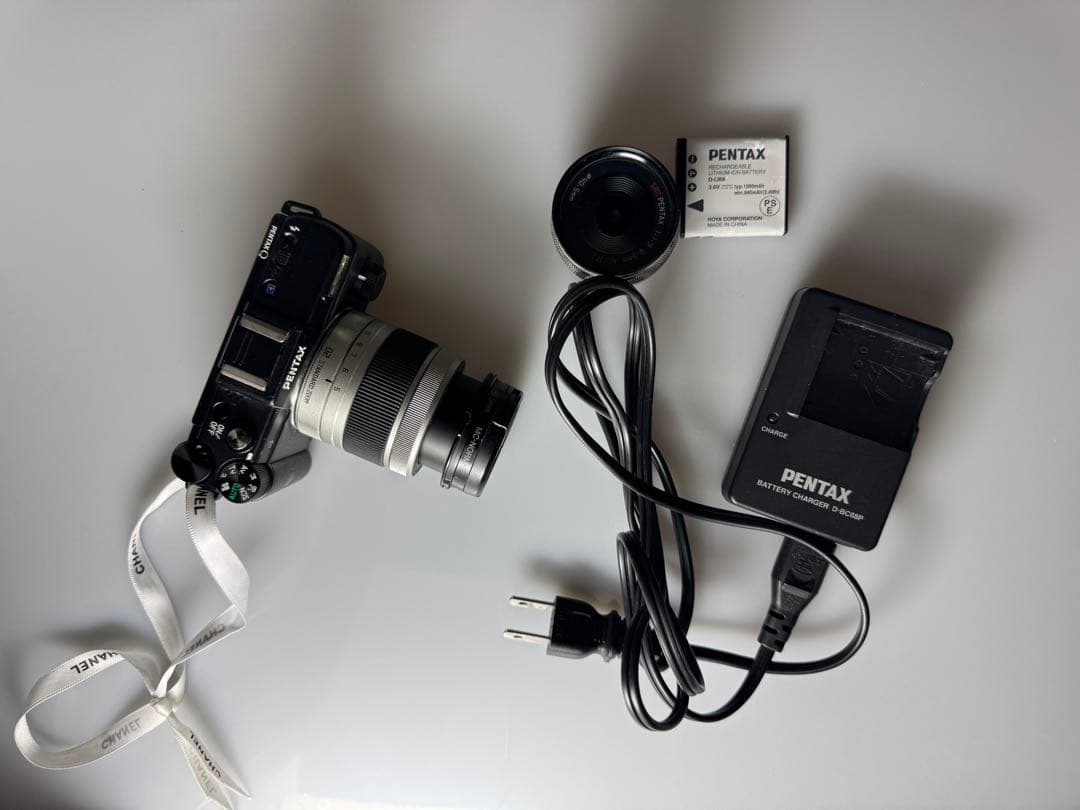 PENTAX コンパクトデジタルカメラとレンズセット【動作未確認】