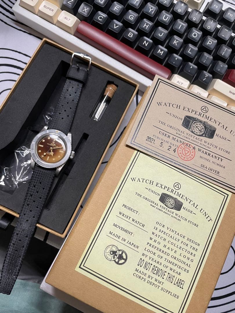 ポ*ト様 WMT Sea Diver トロピカルダイヤル