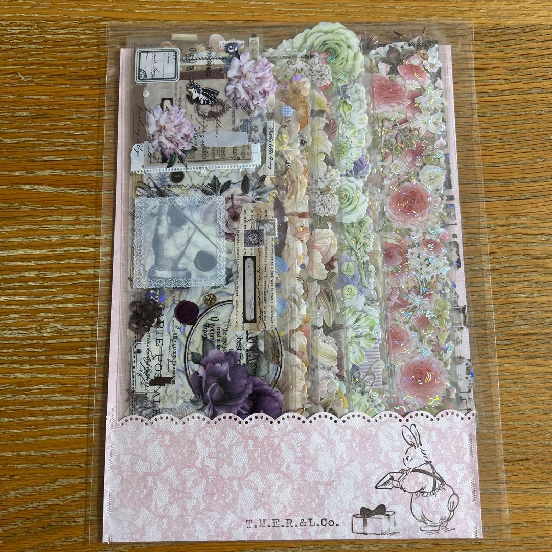 〜専用〜台湾マステ♡PET素材 ボタニカル系50シート切り売り・B