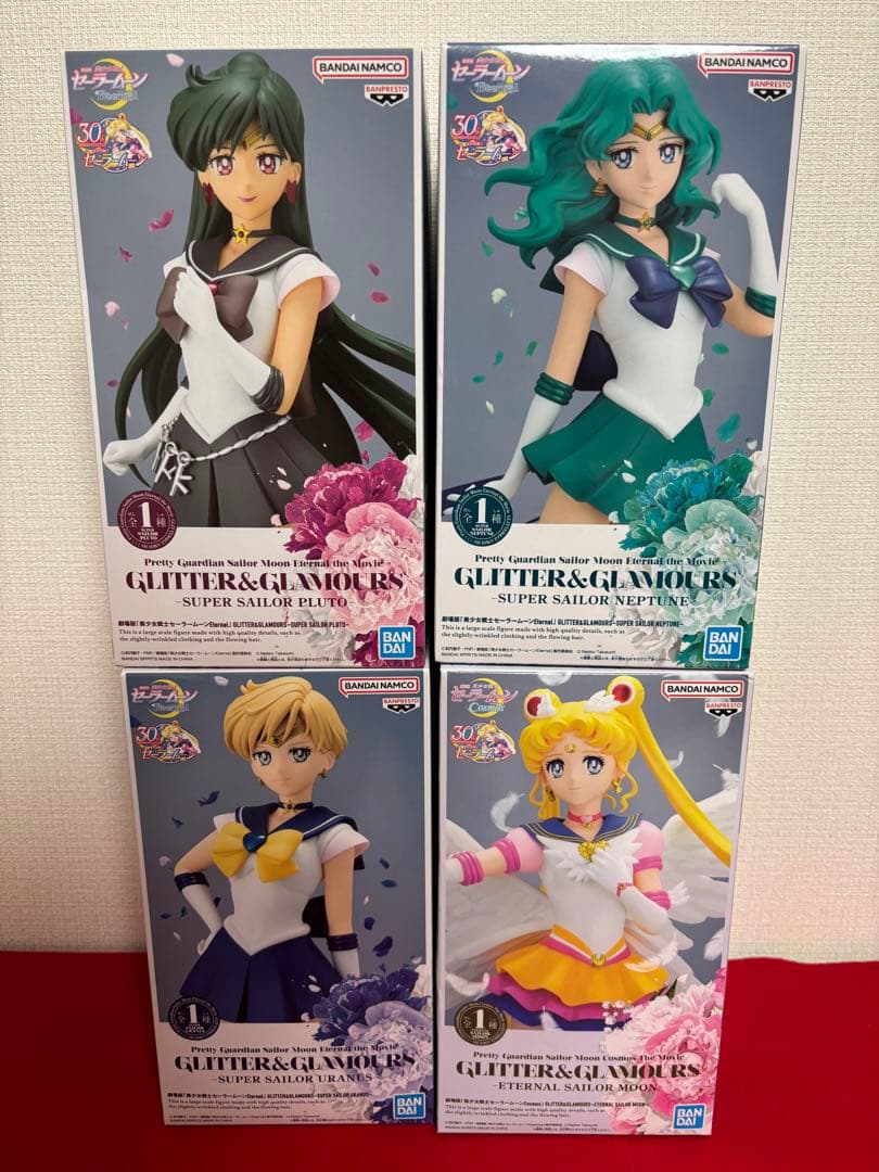 GLITTER&GLAMOURS セーラームーン フィギュア 4体セット