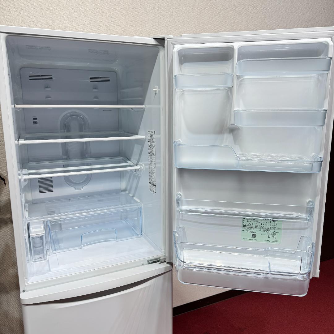東京23区送料無料　超美品パナソニック2021年製　3ドア冷蔵庫365L