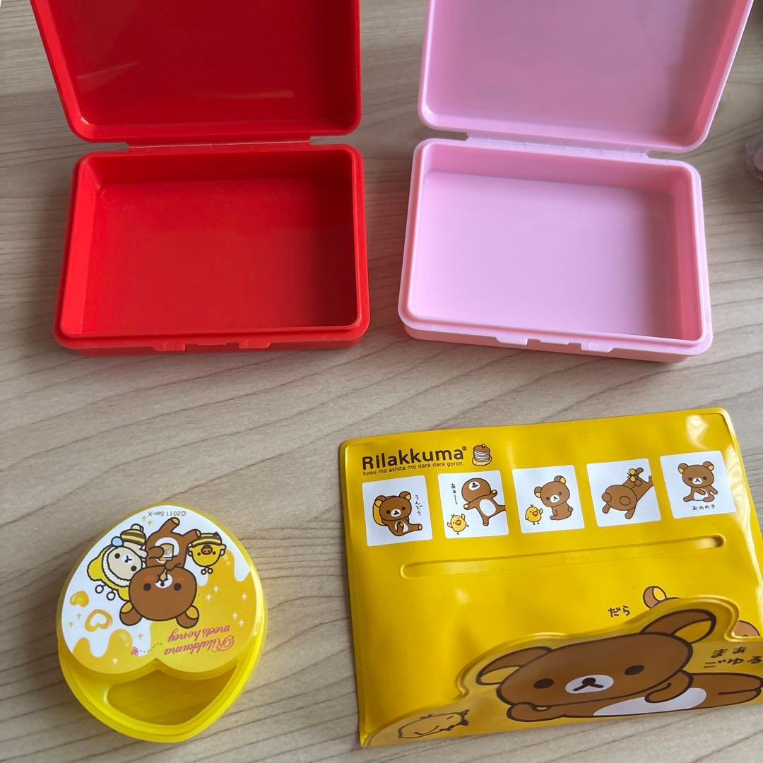 サンエックス　リラックマ　グッズ　まとめ売り　貯金箱　小物ケース　マスコット