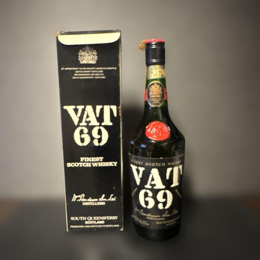 VAT 69 スコッチウイスキー 未開封　古酒　箱付き