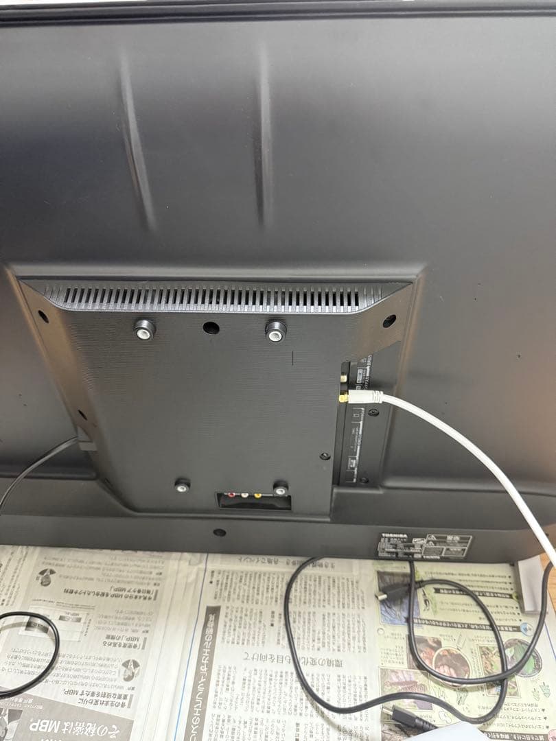 TOSHIBA 東芝　REGZA液晶テレビ　40v34 カード　リモコン付き