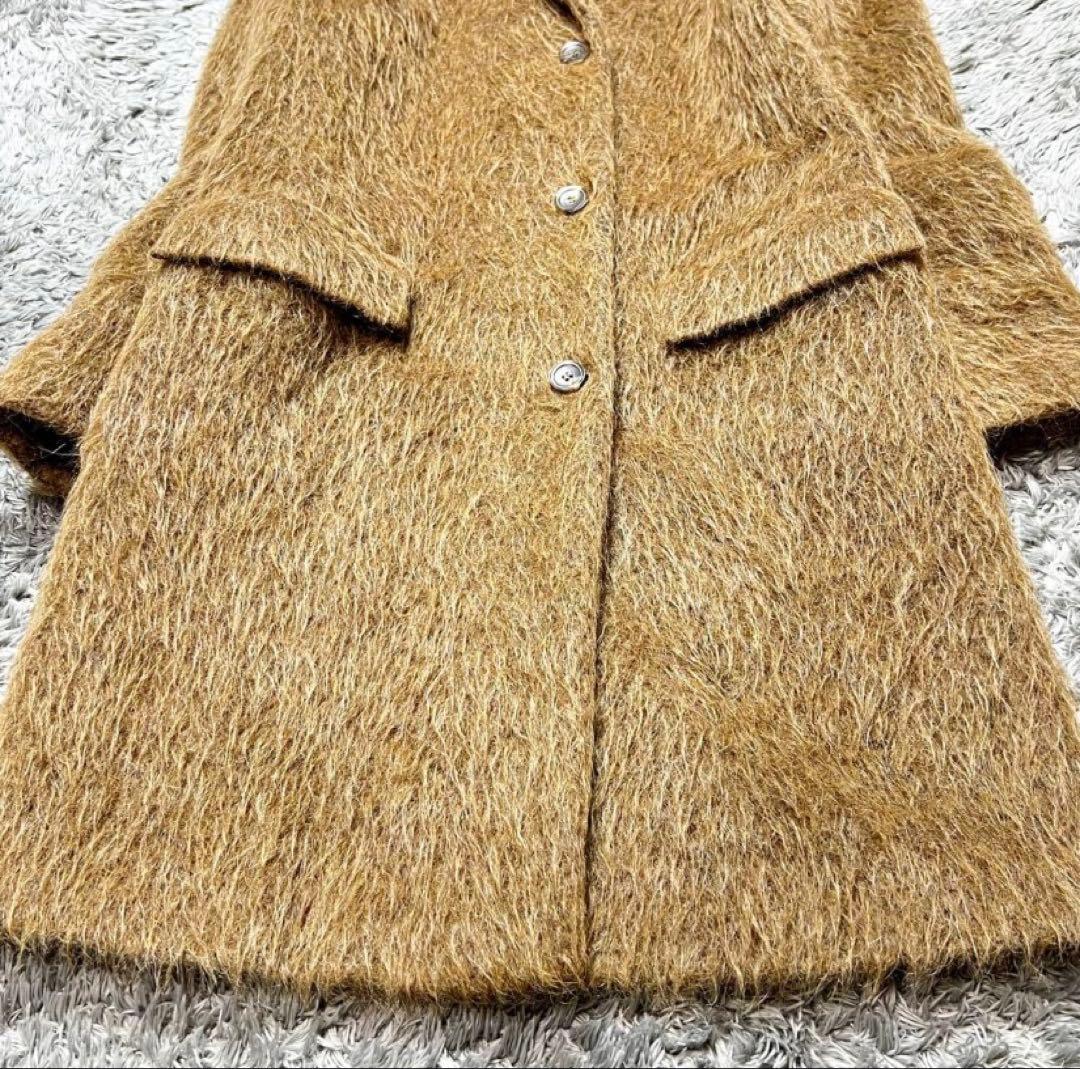 ★美品★MaxMara★MARELLA ★アルパカ★シャギー★チェスターコート★