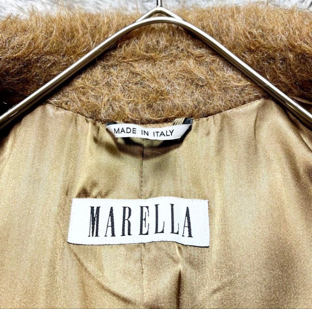 ★美品★MaxMara★MARELLA ★アルパカ★シャギー★チェスターコート★