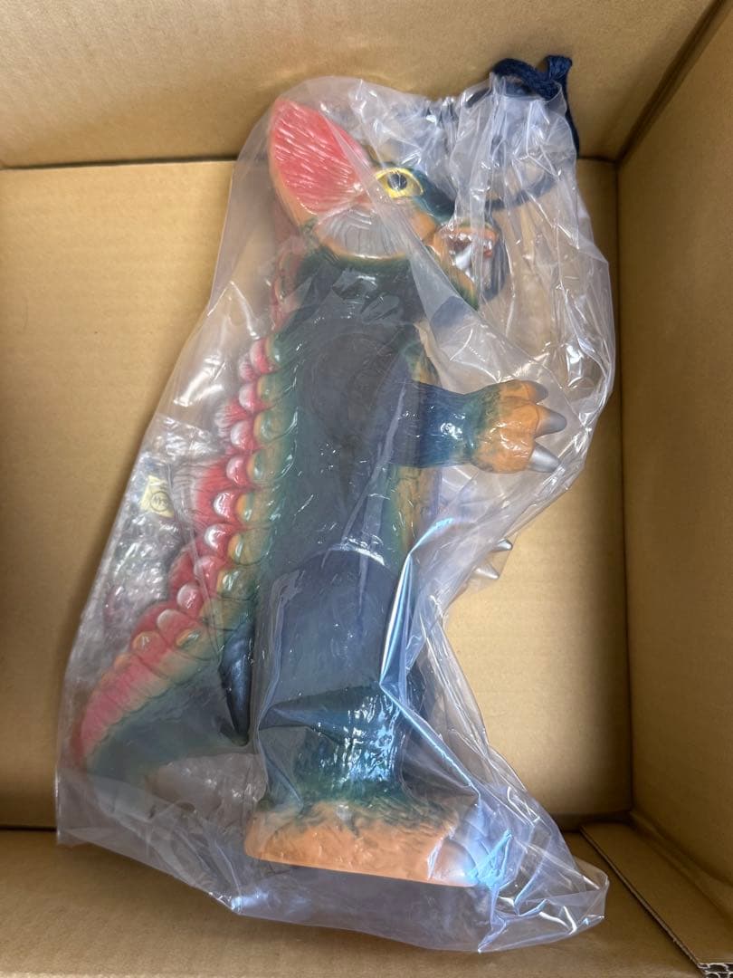 マルサン ドラギラス450 ソフビ 検 とろみ君 ブルマァク 怪獣 ゴジラ