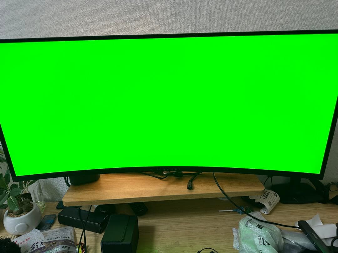 Alienware 曲面モニター　AW3423DWF