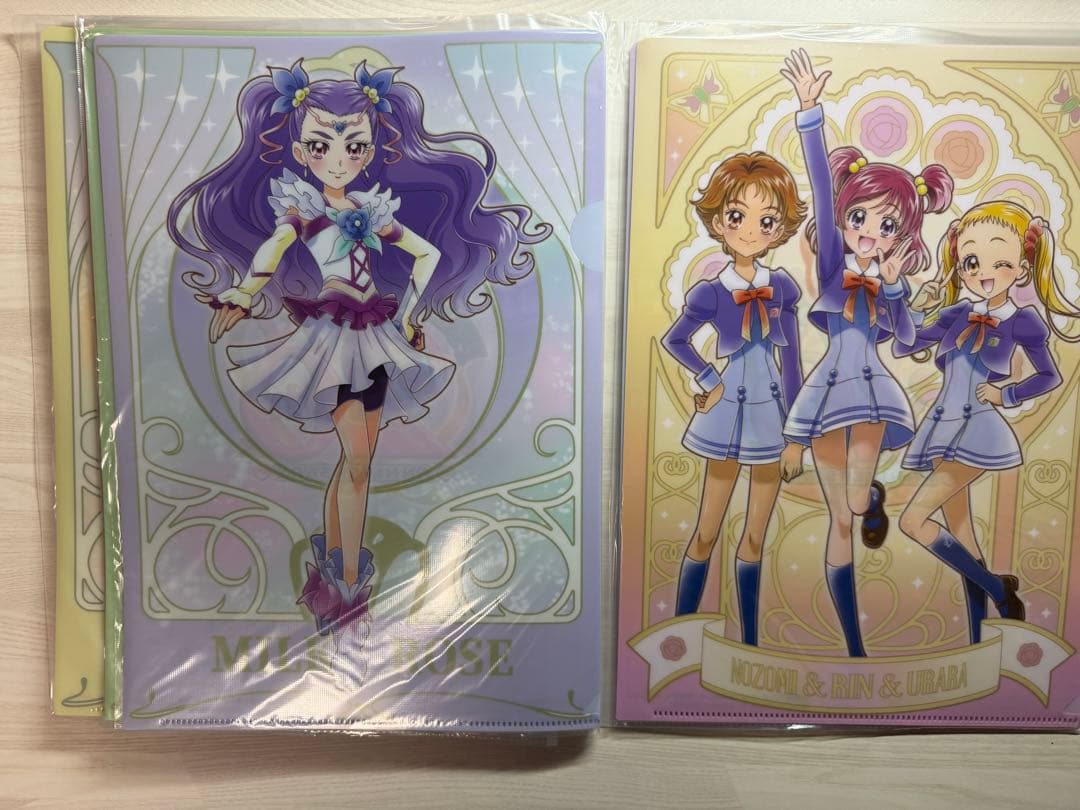 プリキュアオールスターズ クリアファイルコレクションvol.1~4 コンプリート