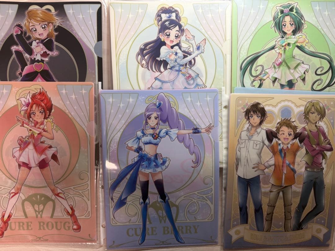 プリキュアオールスターズ クリアファイルコレクションvol.1~4 コンプリート