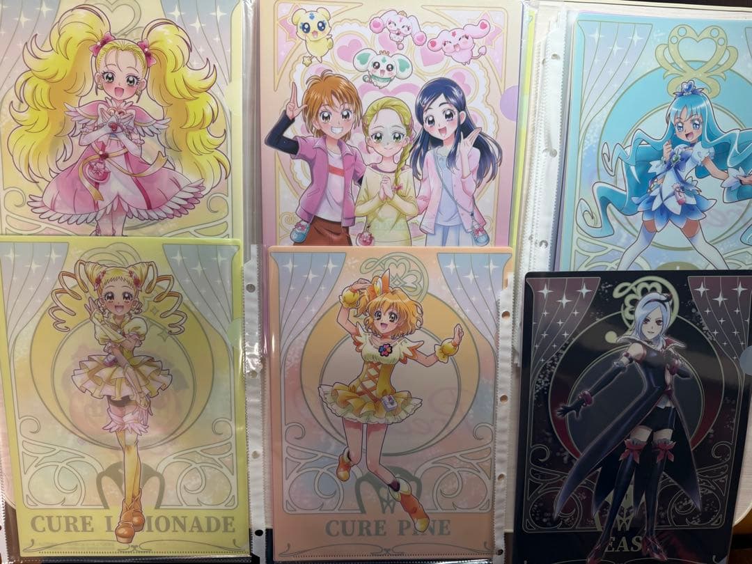 プリキュアオールスターズ クリアファイルコレクションvol.1~4 コンプリート