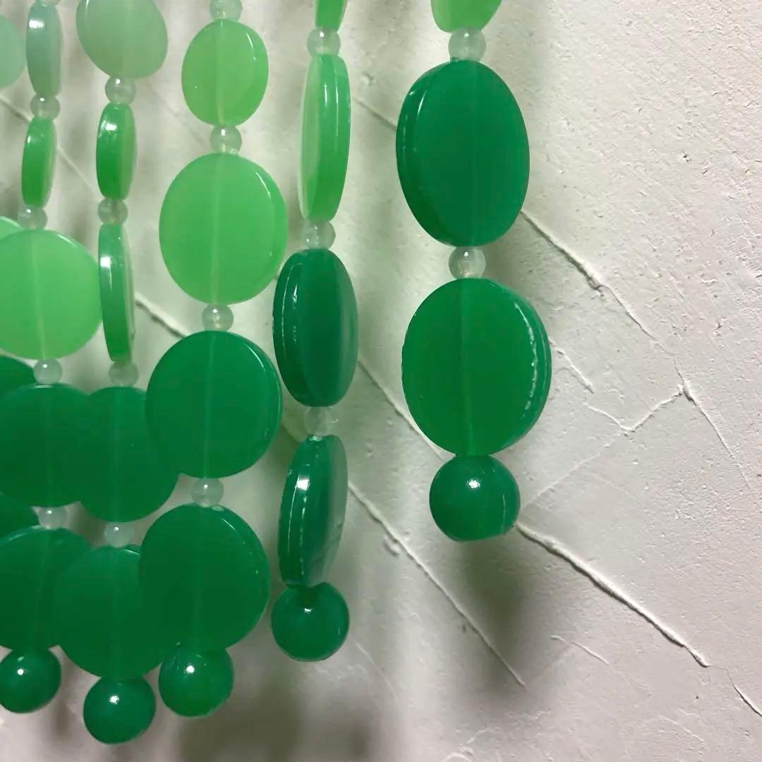 昭和　レトロ　ポップ　珠 のれん　暖簾　プラ