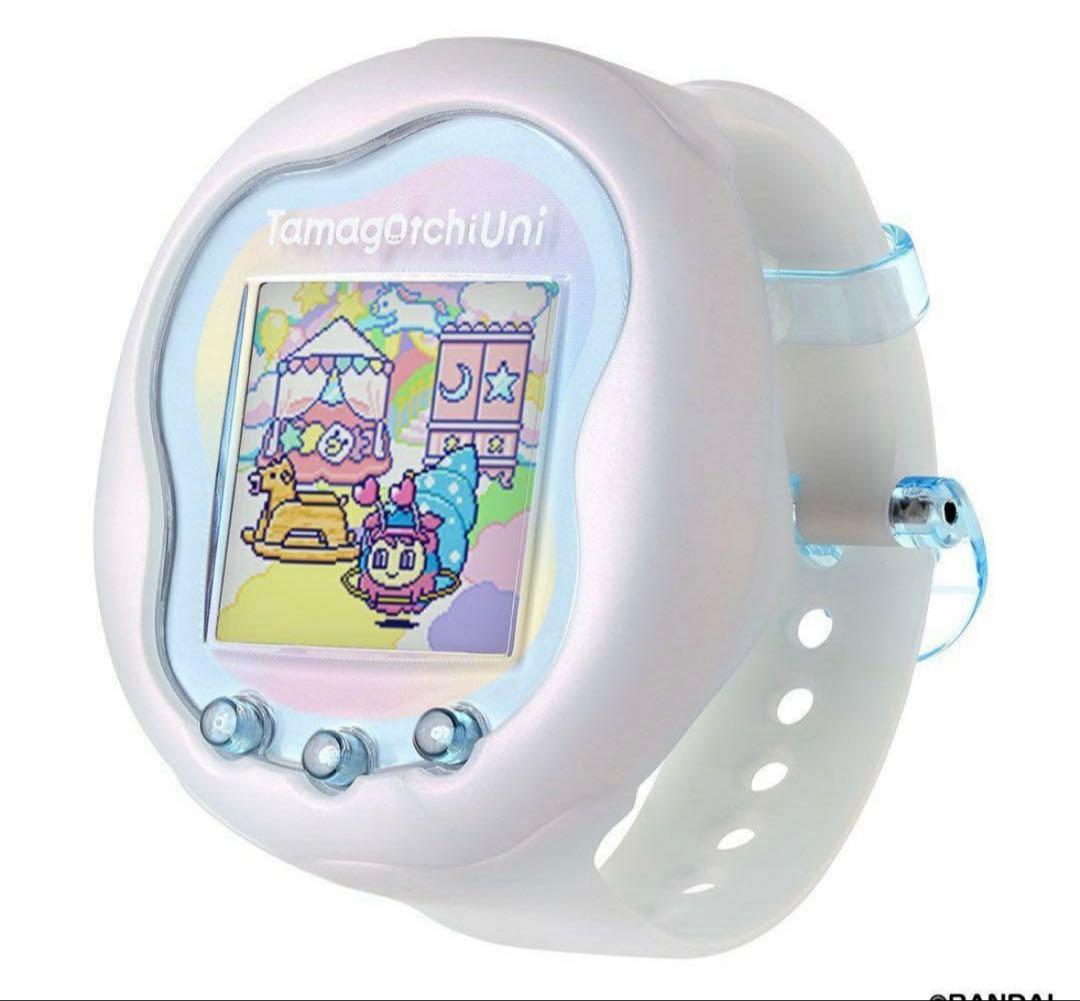 お*ん様 たまごっちユニ　プリズムホワイト