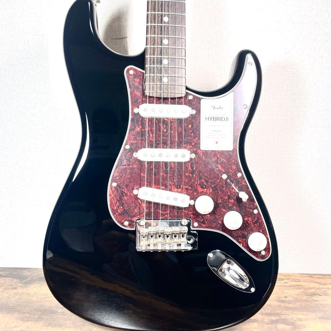 A831⭐︎メンテ済 Fender HYBRID Ⅱ STRAT RW BLK