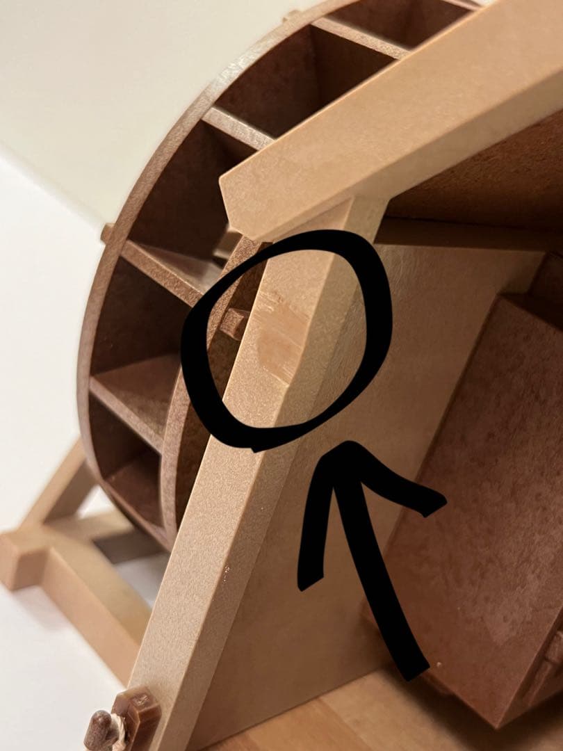 シルバニアファミリー　村の水車小屋　箱付き　初期