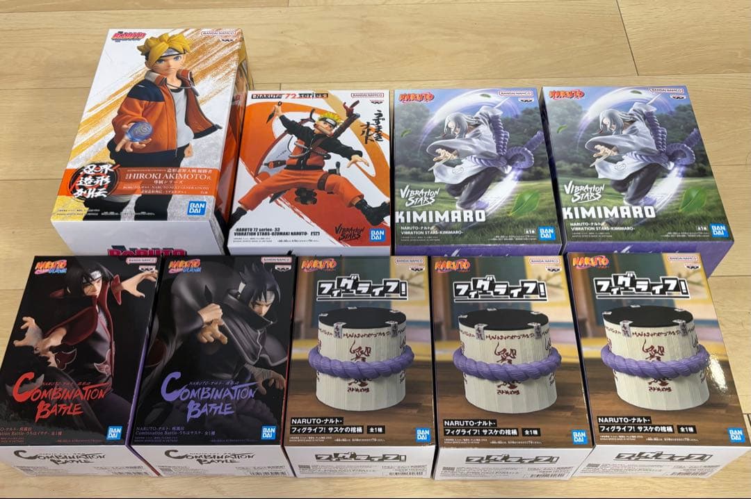 【未開封品】NARUTOフィギュア 9体 まとめ売り
