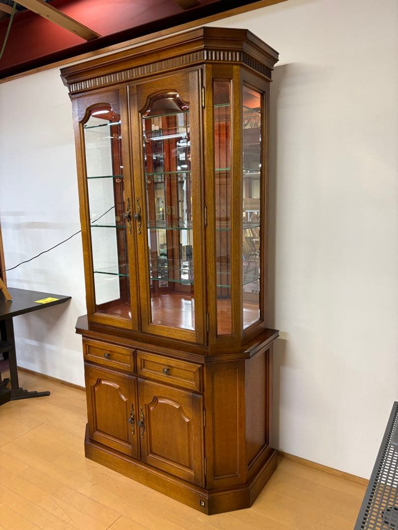 キュリオケース　コスガ　リージェントハウスシリーズ　カップボード　アンティーク