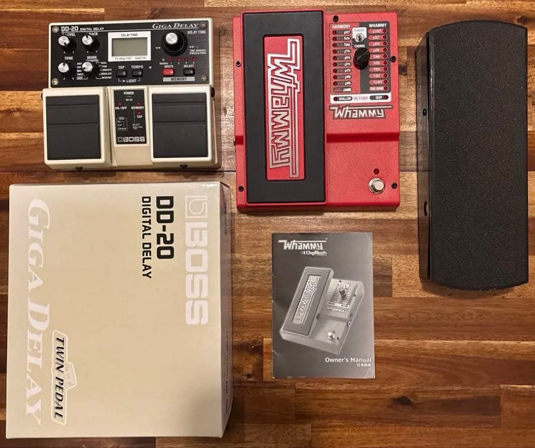 DD-20ギガディレイWhammy5ワーミー ワウ6185 HISASHI 機材