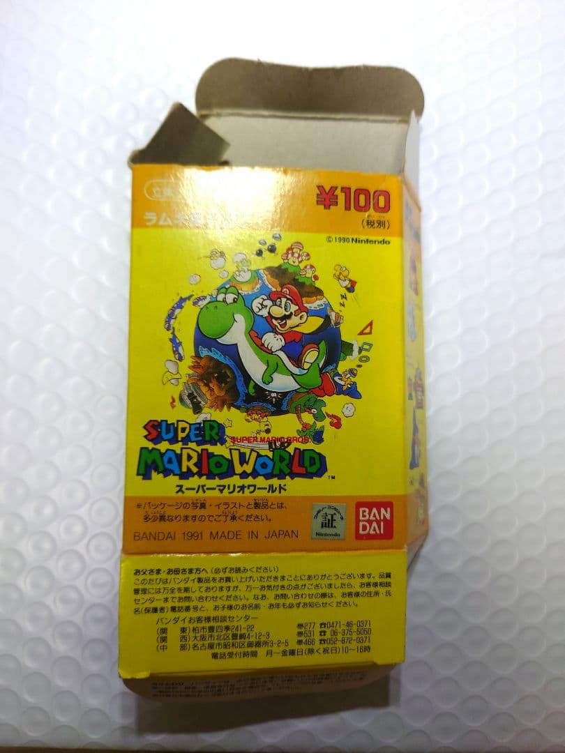 【希少】1991年 スーパーマリオワールド ジオラマカードセット