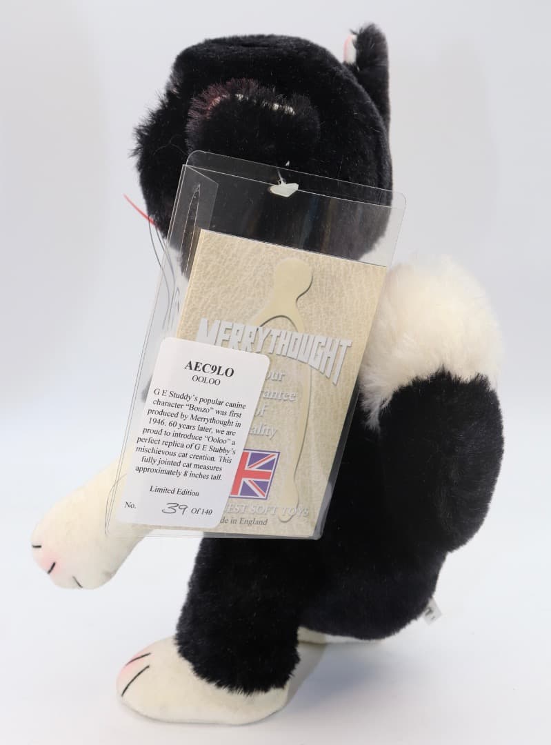 OOLOO ボンゾの友達の黒い猫 MERRYTHOUGHT