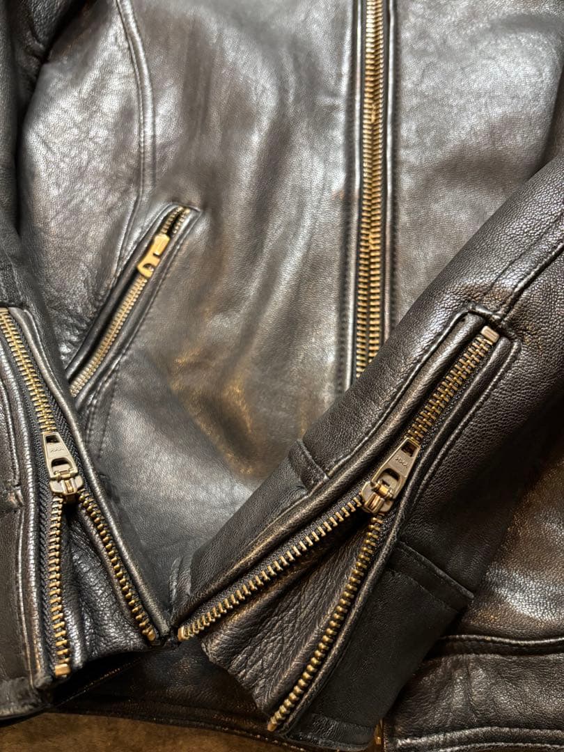 ジャックローズ　シングルライダース　バイカー　本革