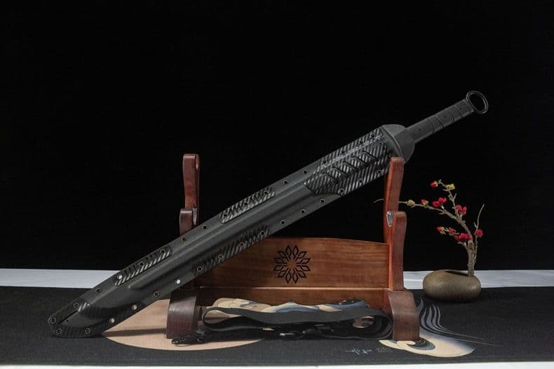 漢環の長刀 戦術刀 古兵器 武具　刀装具 護身工具 手鍛造打 鋼刀 冷兵器 映画