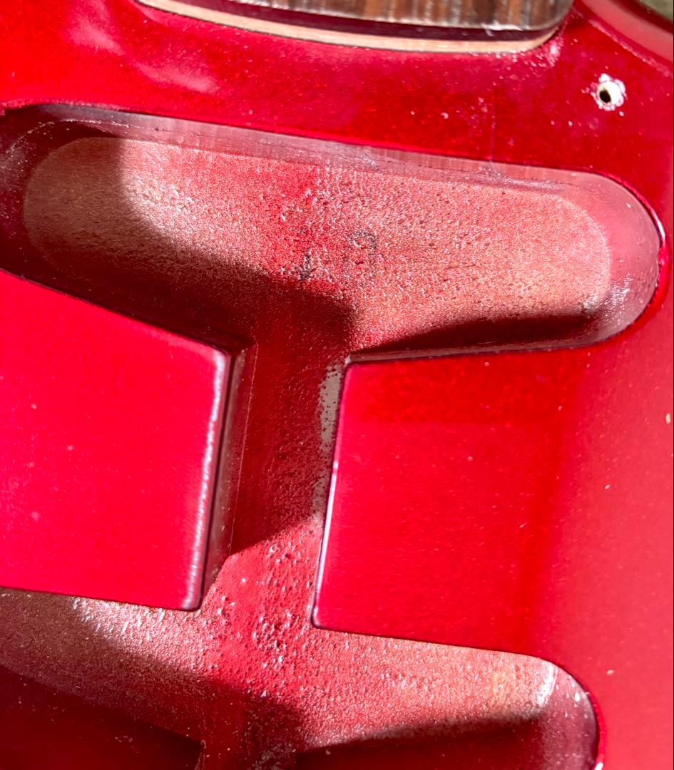 【新品弦張替済】Fender Japan ストラト キャディーアップルレッド