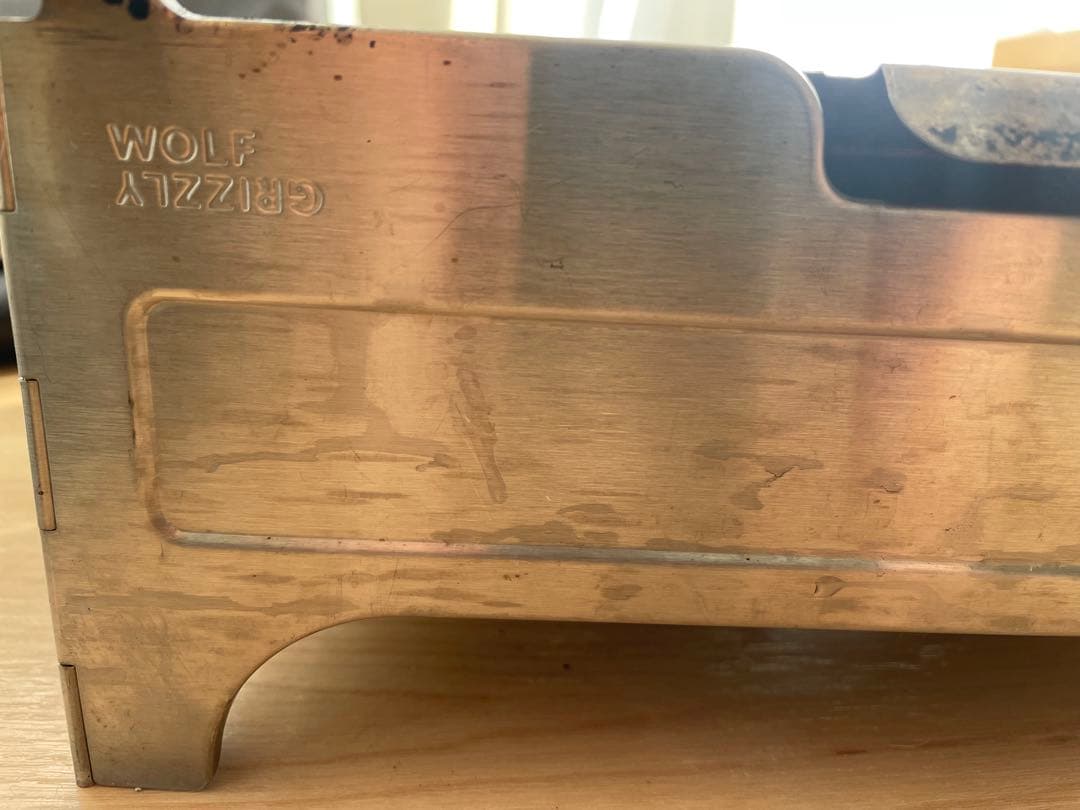 ウルフアンドグリズリー　 焚き火台ファイアーセーフ&グリルM1セット