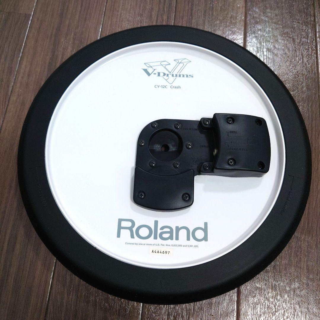 美品 Roland CY-12C クラッシュ シンバル ③