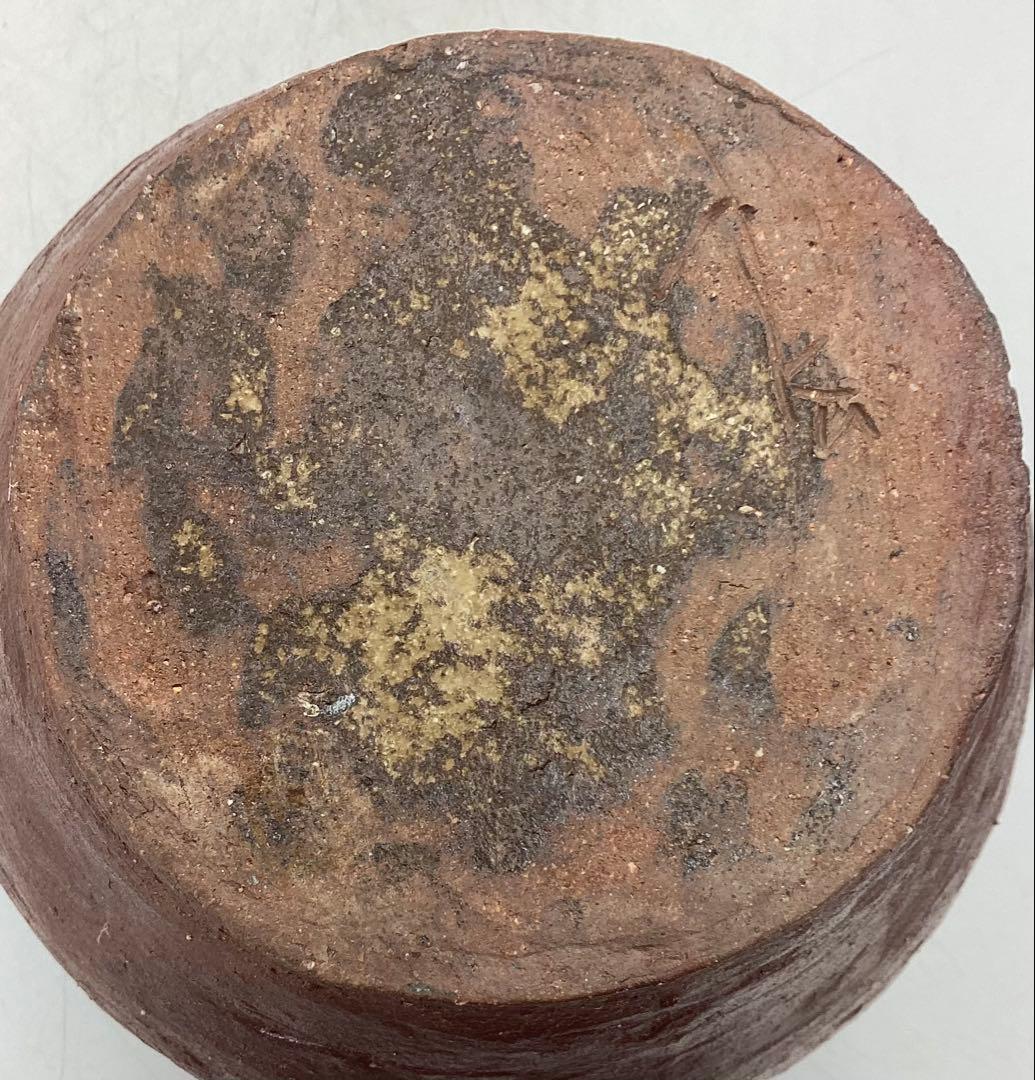 kk KK❣️ ★ 時代　アンティック　備前焼紐造り蹲壷　桐箱　★