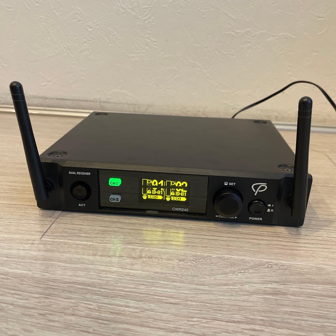 ワイヤレスマイク セット 2.4ghz帯 ハンドマイク2本 ラベリアマイク2本